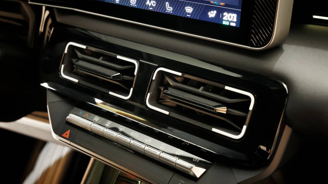 Detail der Bedienung im Renault 5 E-Tech Electric