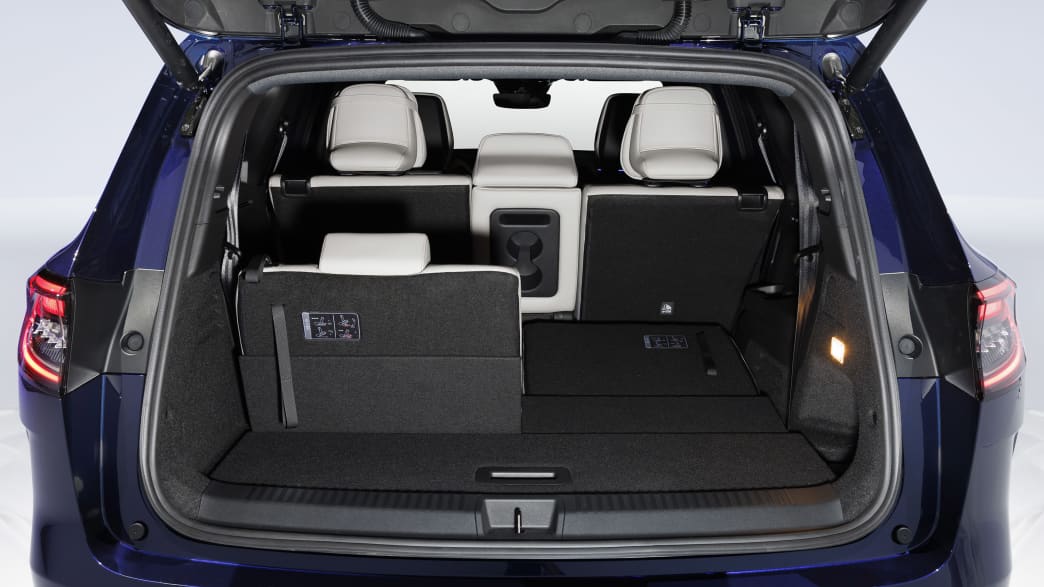 Der offene Kofferraum des neuen Renault Espace