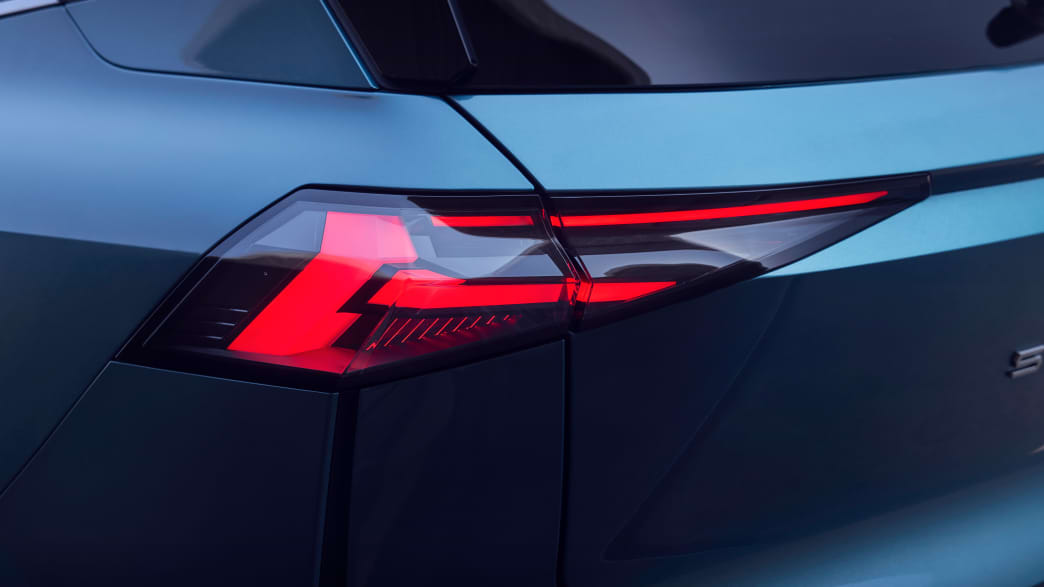 Rücklicht des Renault Symbioz