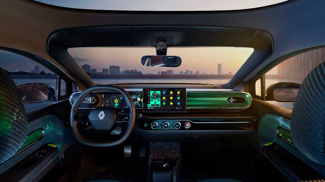 Cockpit der Renault Twingo E-Tech Studie