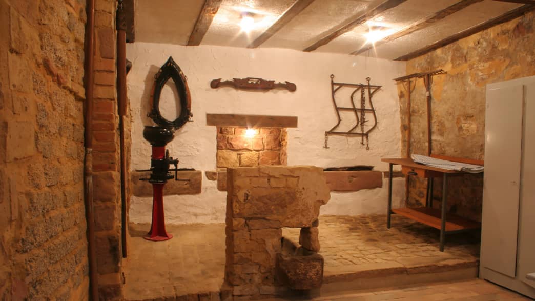 Ausstellungsraum im Museum an der Münze in Neuleiningen