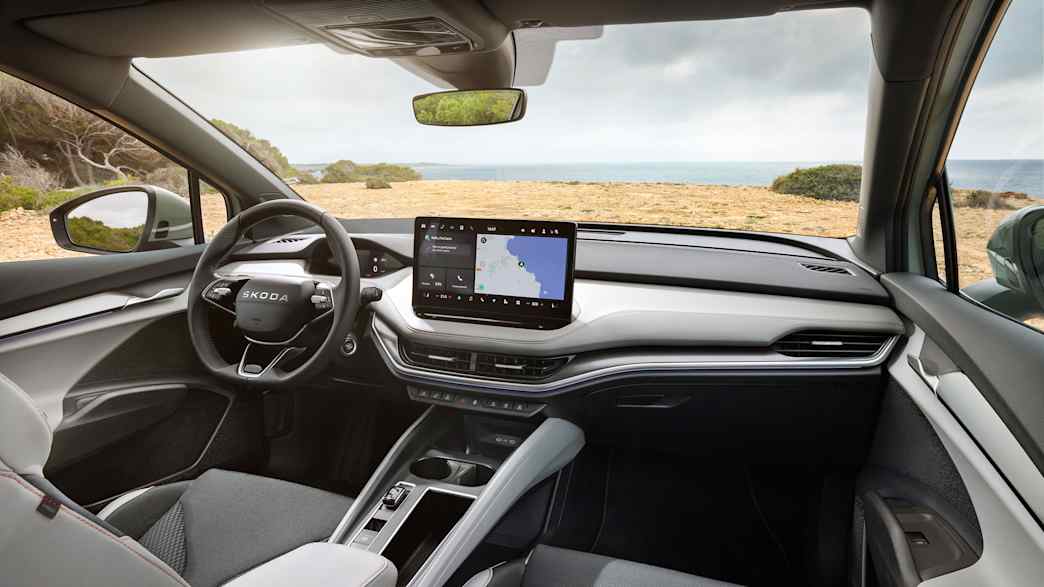 Das Cockpit des Skoda Elroq