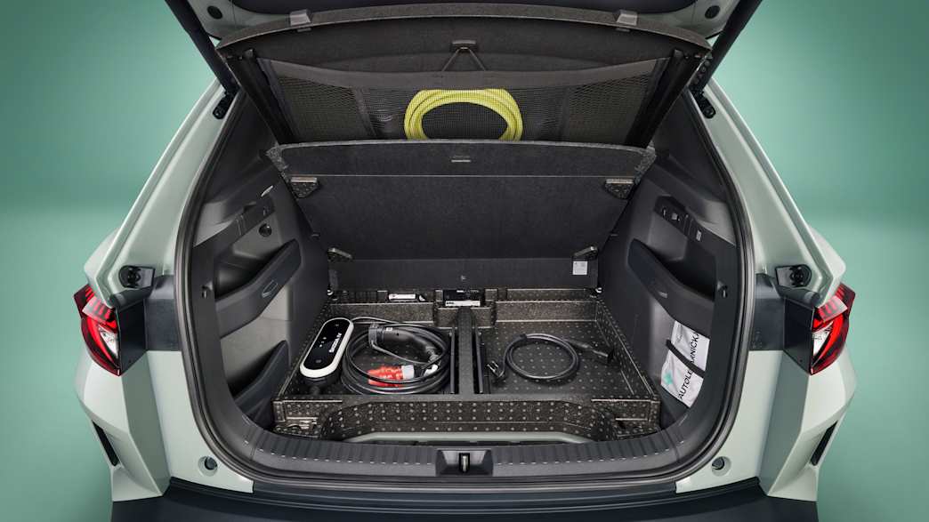 Kofferraum des Skoda Elroq
