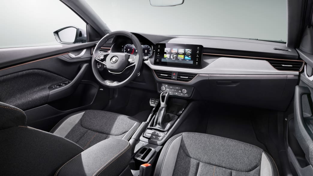 Das Cockpit des Skoda Skala nach dem Facelift