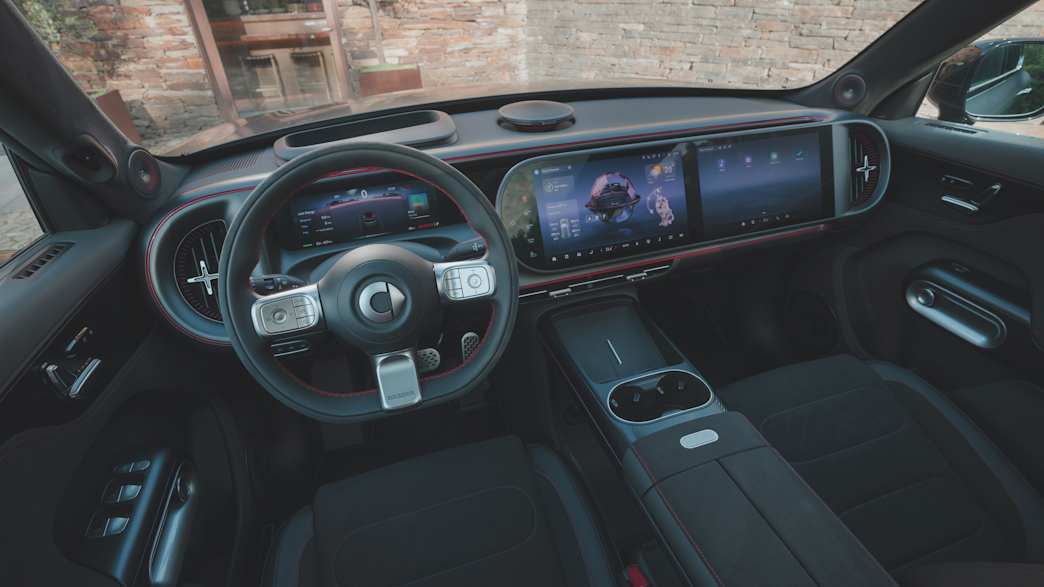 Das Cockpit des #5 Smart