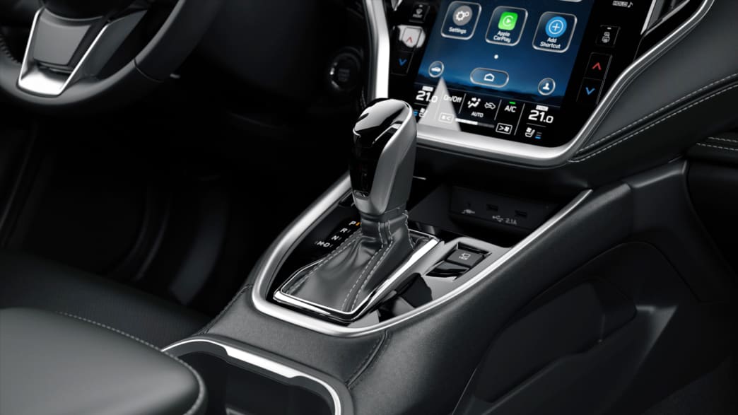 Das Cockpit eines Subaru Outback 2.5i
