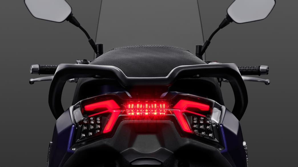 die Rücklichter des Sym Maxsym i 400i