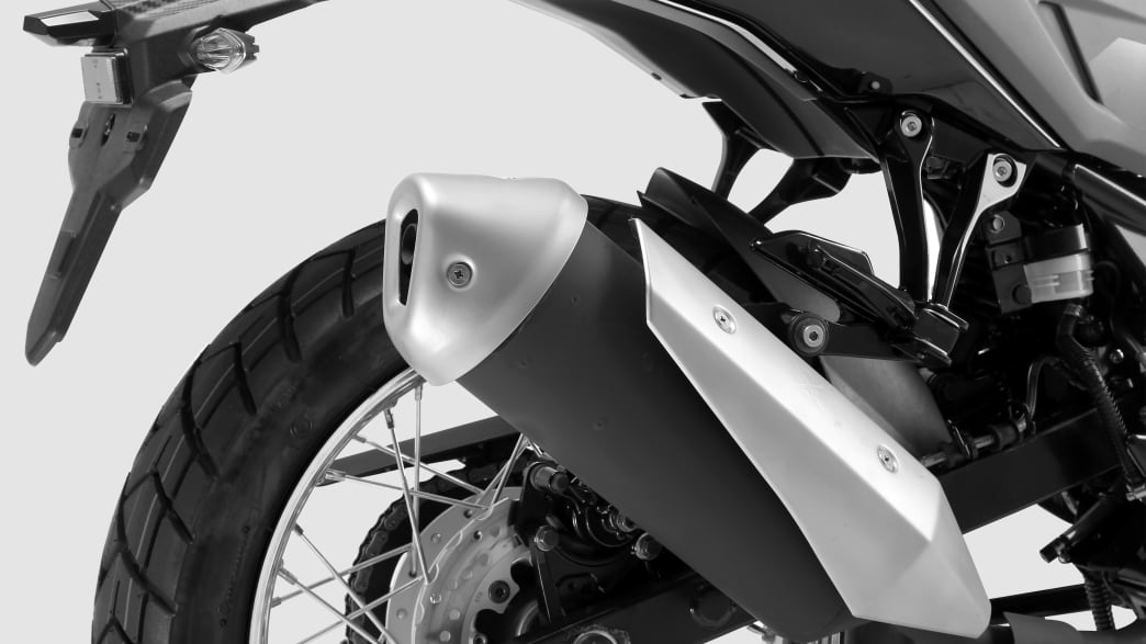 Auspuff der SYM NH-T 125