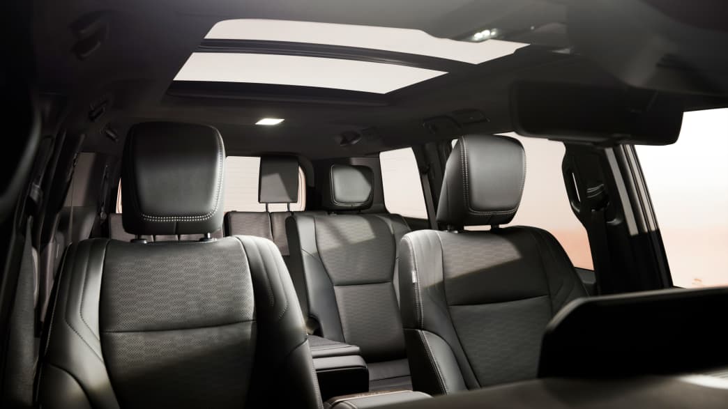 Innenraum des Toyota Land Cruiser