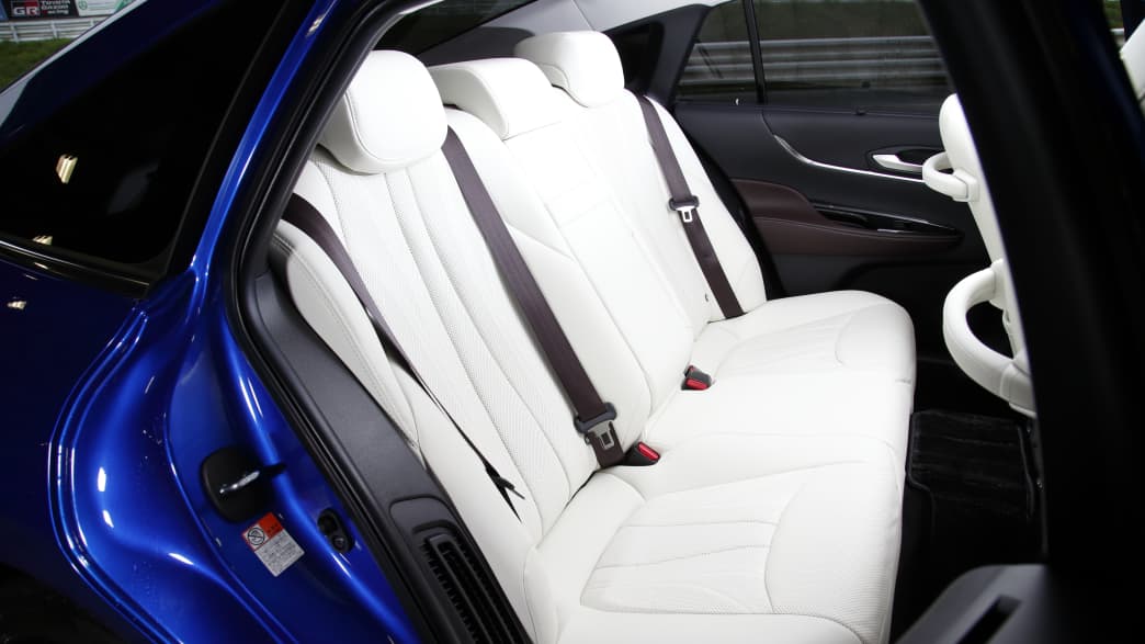 Das Wasserstoffauto Toyota Mirai von innen