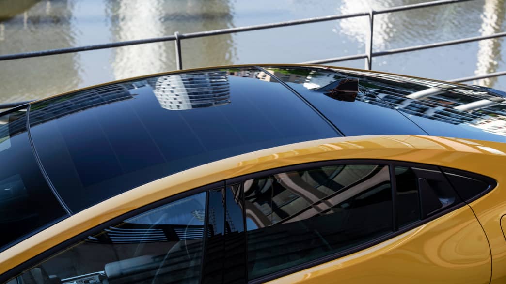 Dach des Toyota Prius