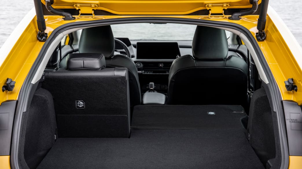 Kofferraum des Toyota Prius