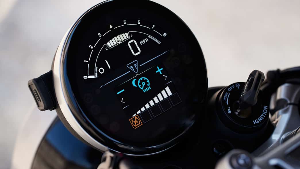 Aufnahmen der Triumph 1200 und 1200 RS