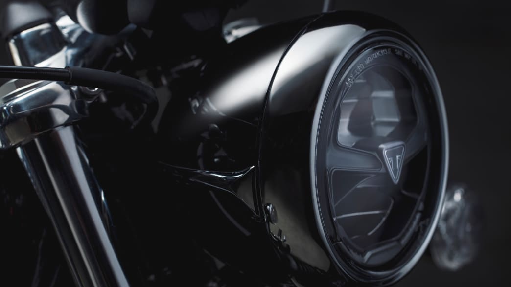 Das Licht der Triumph Speedmaster