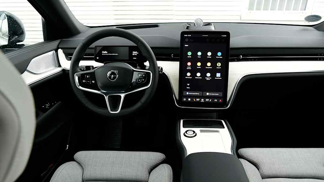 Das Cockpit des Volvo EX90