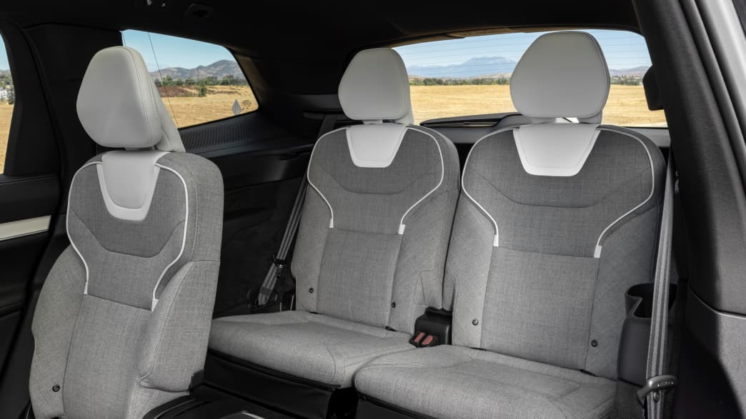 Rückbank des Volvo EX90
