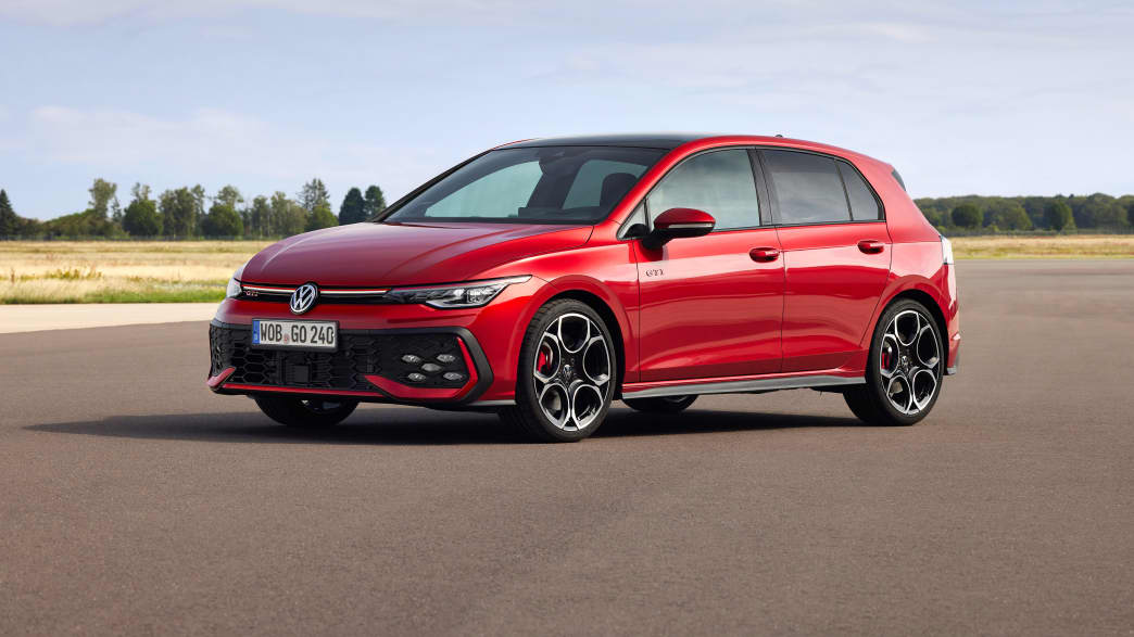 Front und Seitenansicht eines VW Golf GTI nach Facelift