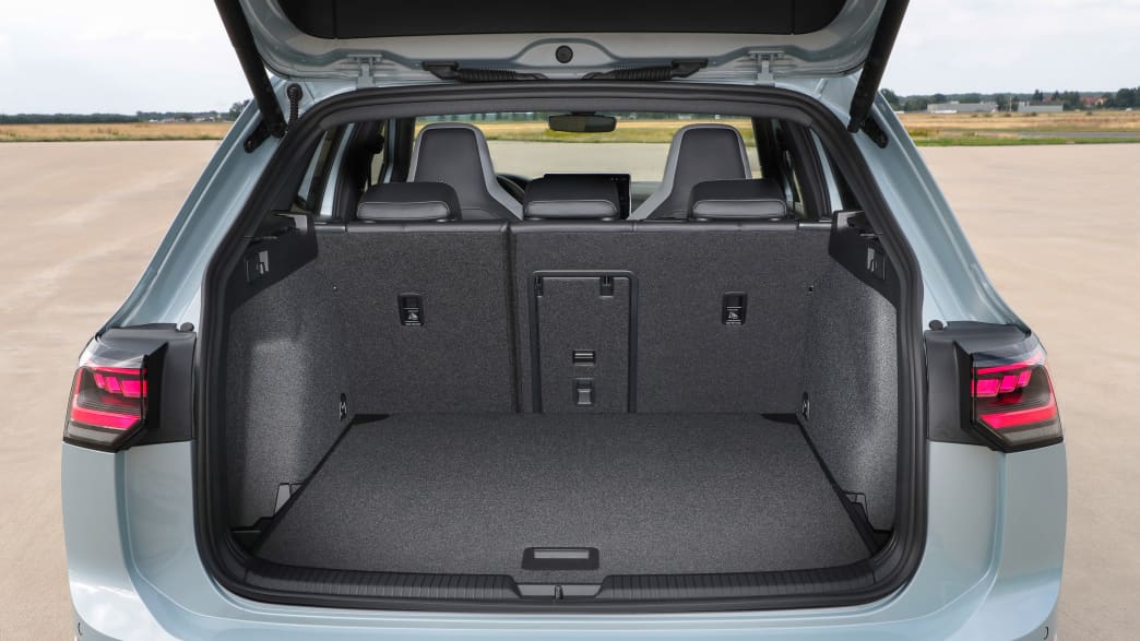 Kofferraum des VW Golf nach Facelift