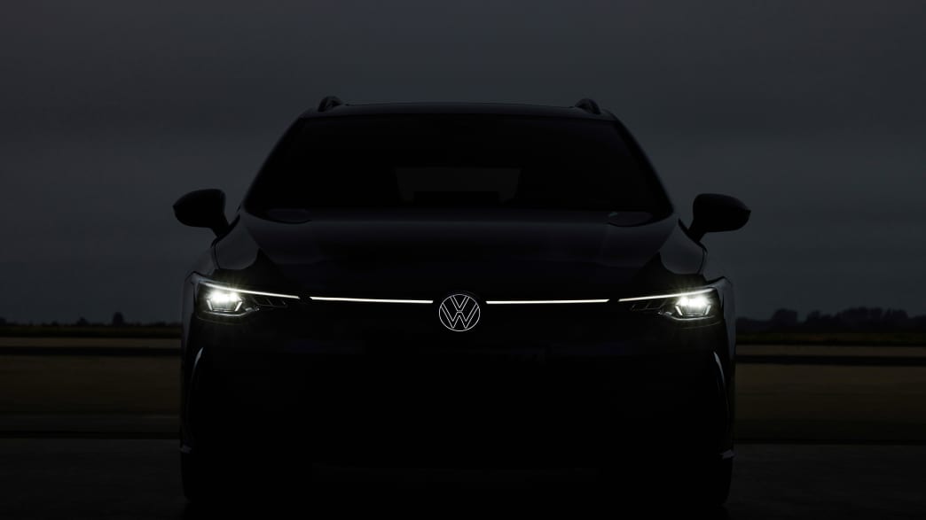 Scheinwerfer des VW Golf nach Facelift
