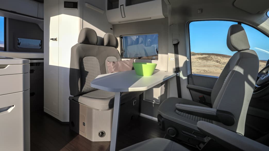 der Innenraum des VW Gran California