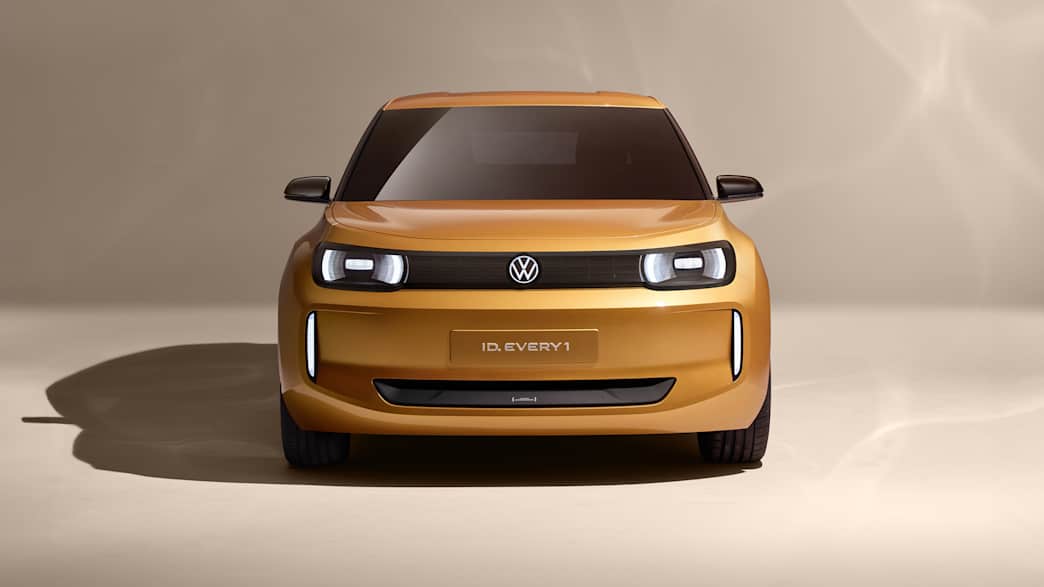 Frontansicht eines stehenden VW ID Every 1