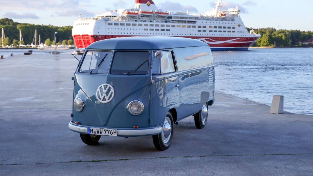 VW T1 in blau