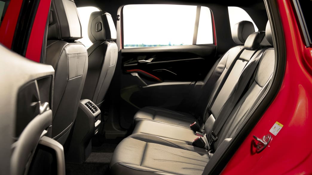 Rückbank des VW Tiguan