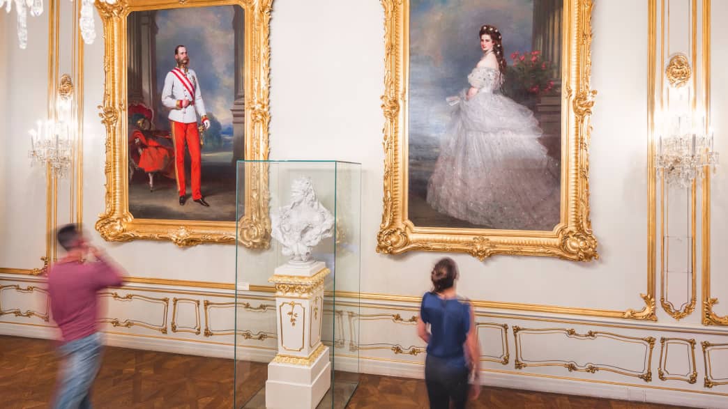Gemälde im Sisi-Museum in Wien