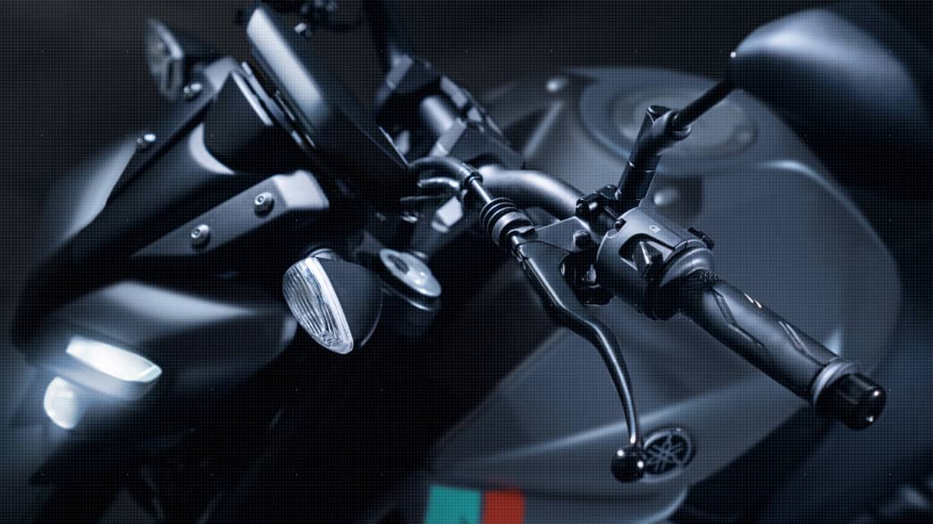 Lenker der Yamaha MT 125