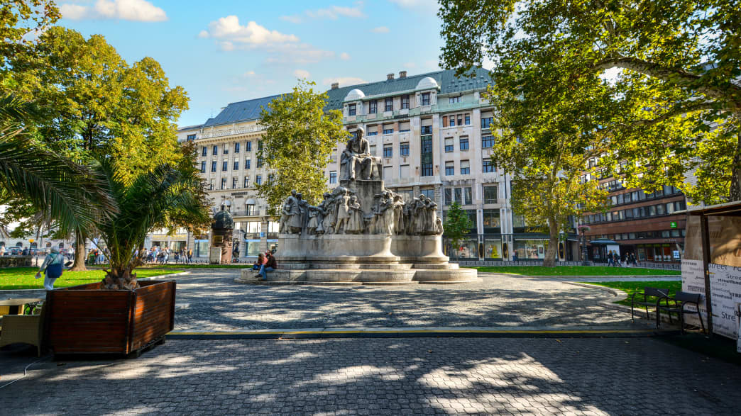 Vörösmarty Platz in Budapest