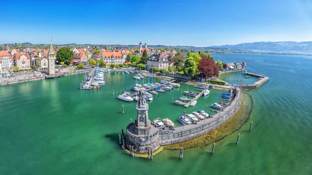 Blick auf Lindau am Bodensee
