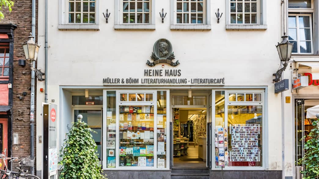 Das Heinrich Heine Haus in Düsseldorf NRW