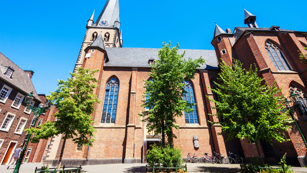 Die Kirche St. Lambertus in Düsseldorf