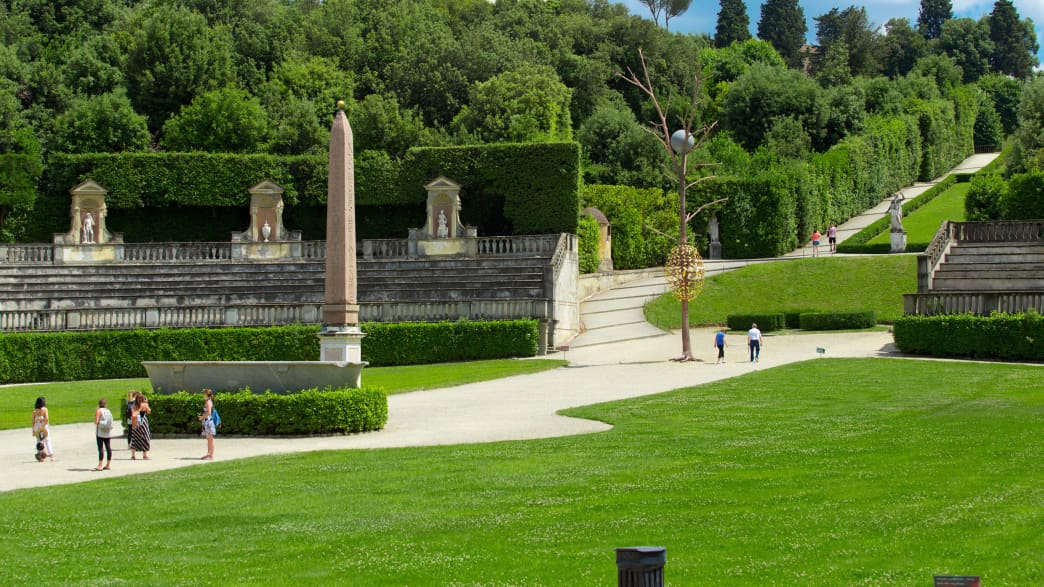 Amphitheater im Boboli Garten in Florenz