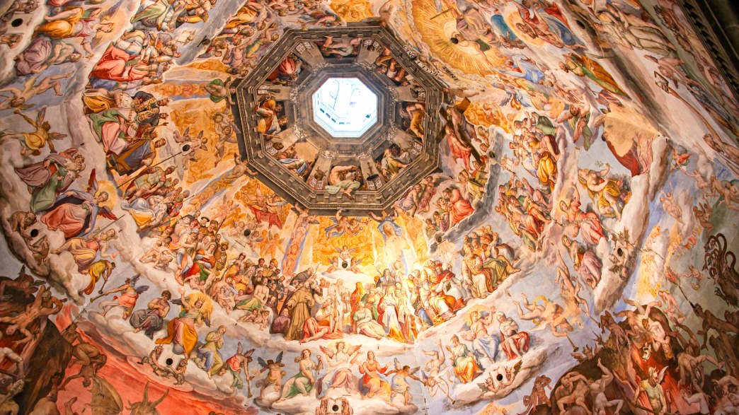 Kuppel der Santa Maria del Fiore Kathedrale in Florenz
