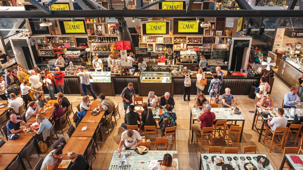 Der Mercato Centrale in Florenz