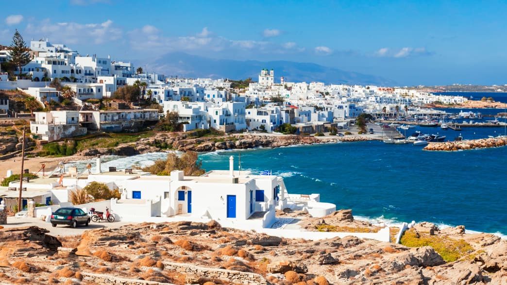 Parikia auf der Insel Paros