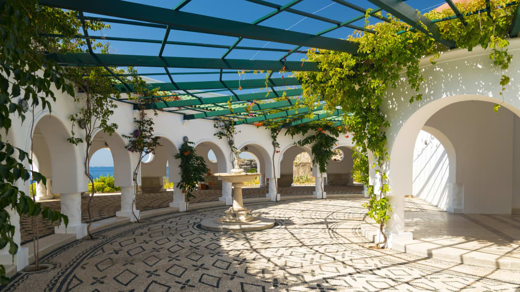 die Kallithea Therme auf Rhodos