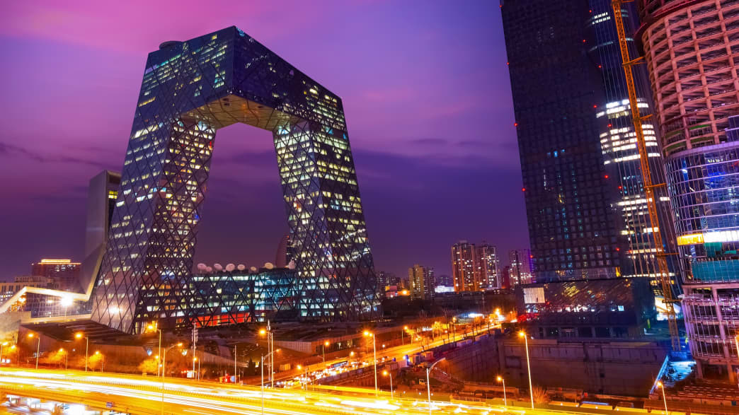Skyline in Peking