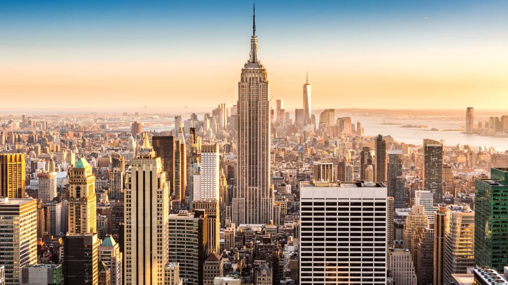 Skyline von New York mit Empire State Building