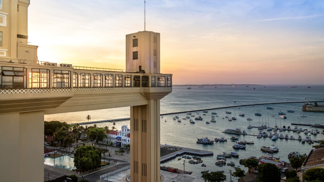 Elevador Lacerda in Salvador in Brasilien