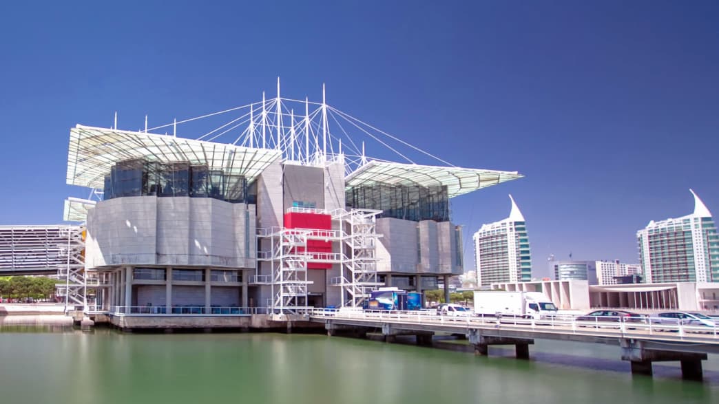Ozeanarium von Lissabon, das zweitgrößte Ozeanarium der Welt und das größte in Europa