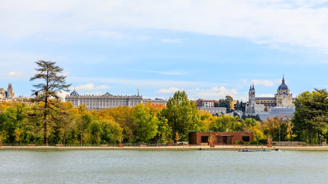 See im Casa de Campo Park in Madrid