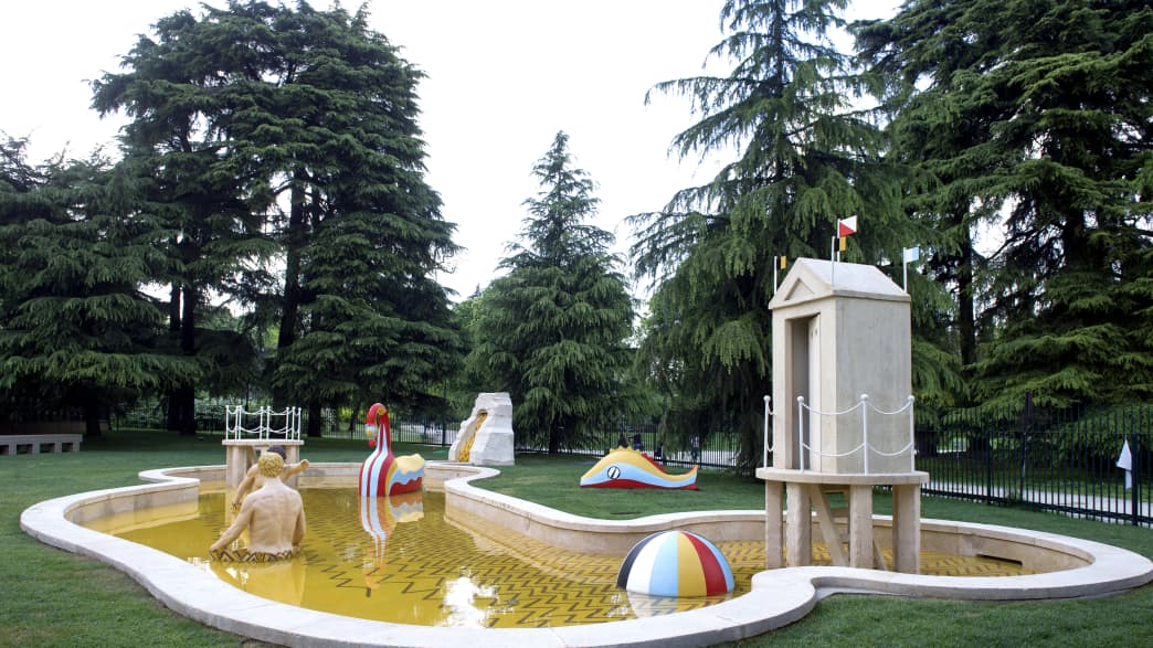 Sempione Park in Mailand