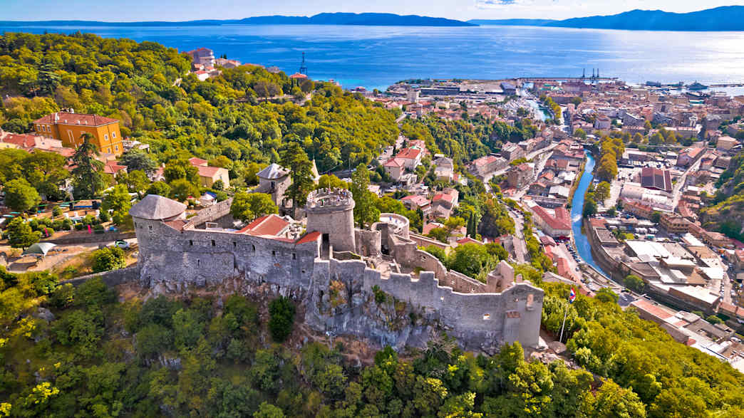 Die Kvarner Bucht in Kroatien