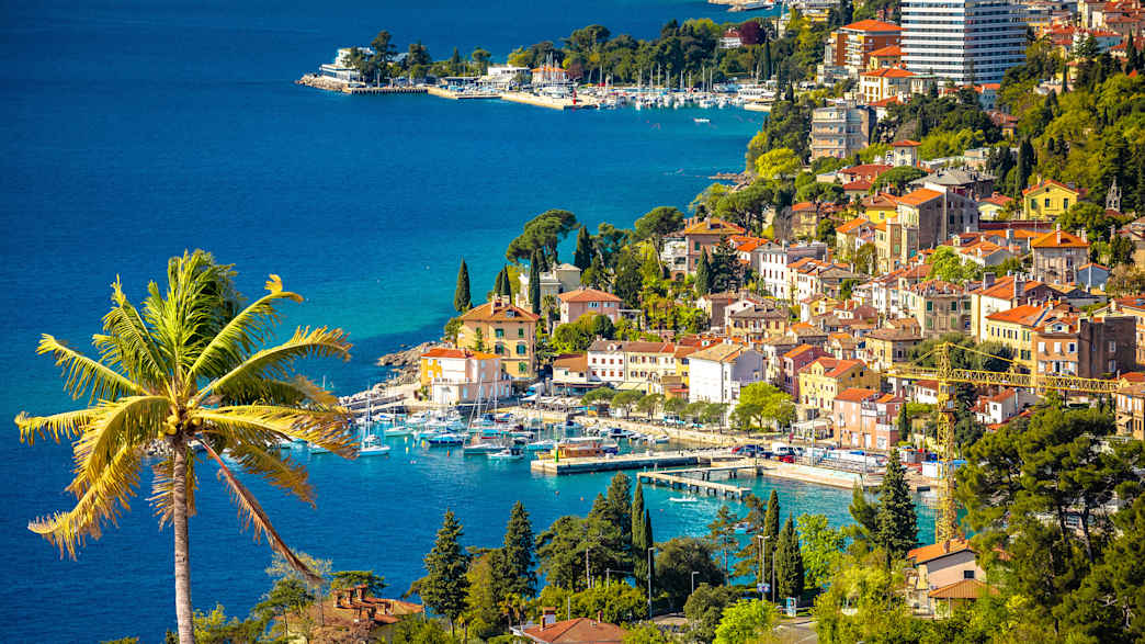 Volosko an der Riveria von Opatija