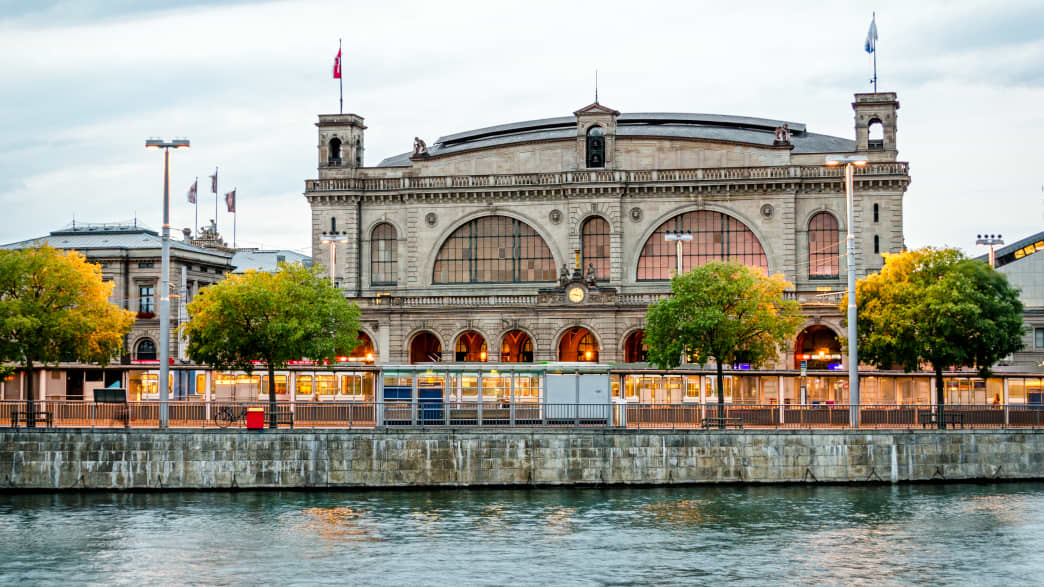 Die Top 10 Bahnhöfe, hier der Hauptbahnhof in
