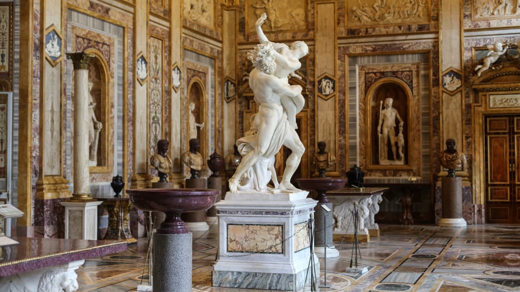 Ausstellung in der Galleria Borghese