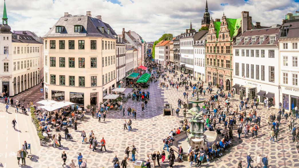 Fußgängerzone in Kopenhagen