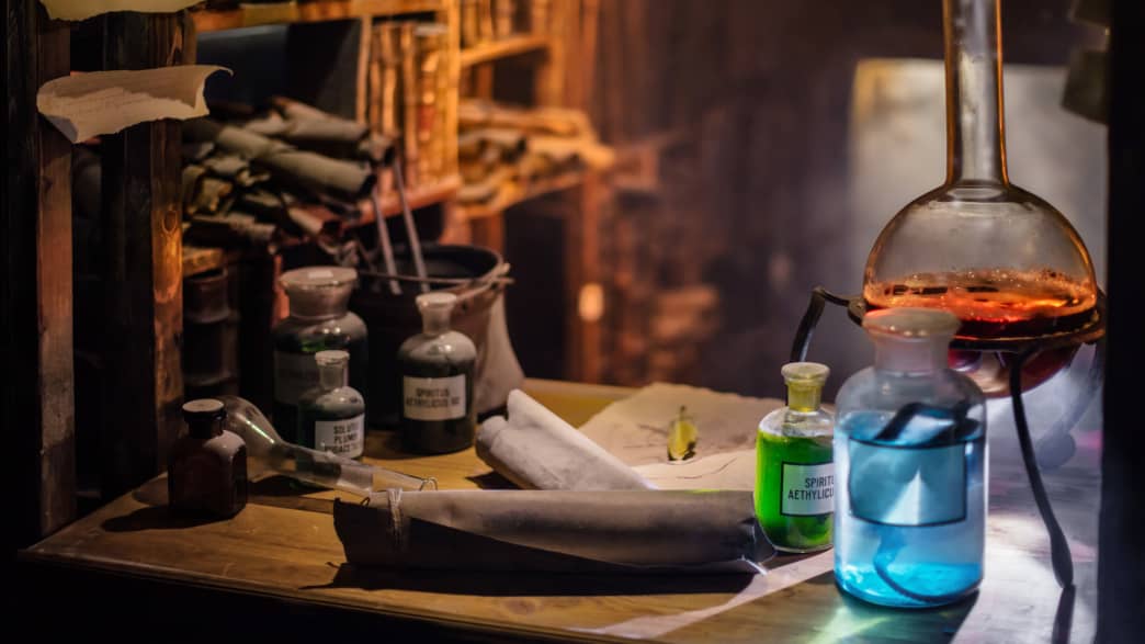 Labor im Speculum Alchemiae in Prag